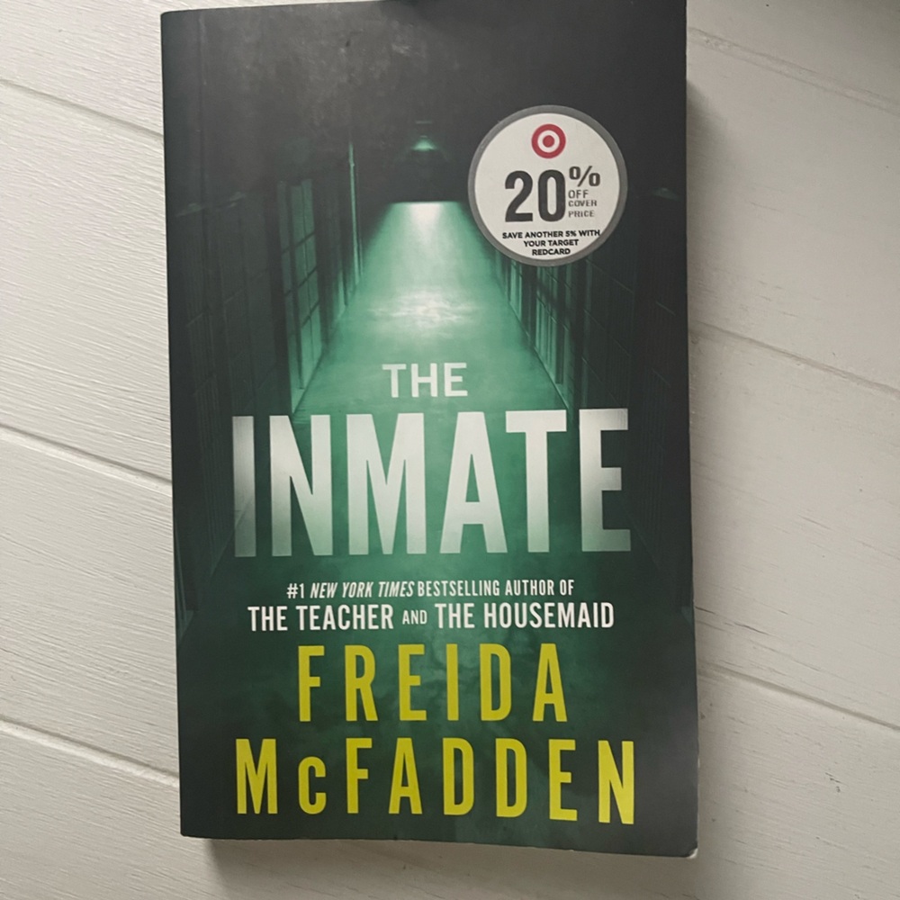 The Inmate by Freida McFadden Book
